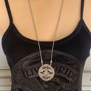 Lucky Brand Silver Pendant Necklace